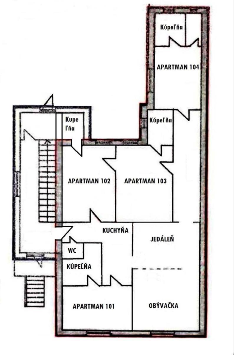 Apartmany Tatra Relax, Velky Slavkov Dolný Smokovec Dış mekan fotoğraf